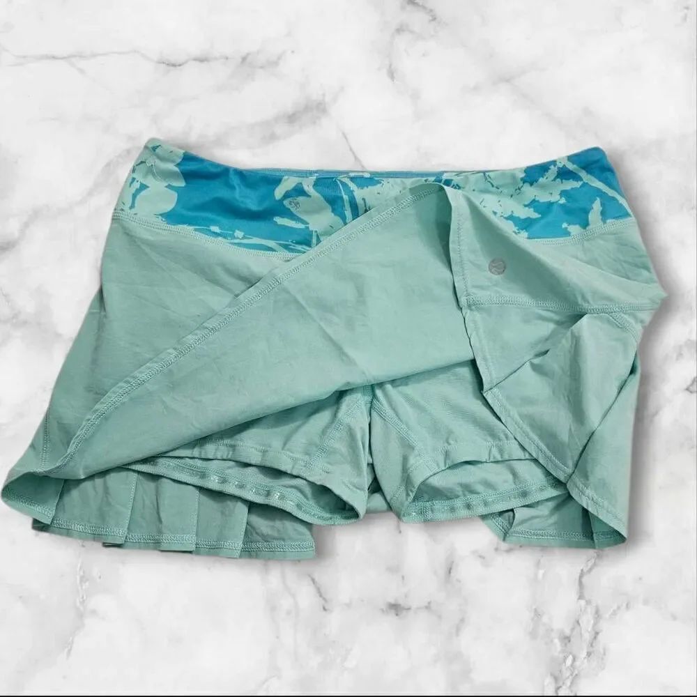Lululemon Size 6 Run Speed Skirt Seawheeze